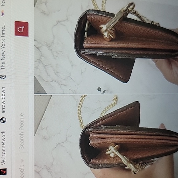 Louis Vuitton Sarah Wallet Modified for use - Picture 12 of 13